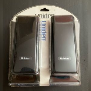 Uniden USB Powered Speakers With Volume Control Model UN412 USB Cable/3.5mm Jack